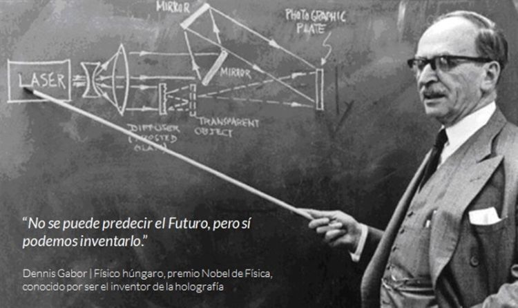 Blog ES - El futuro de la gestión de flotas Físico húngaro, premio Nobel de Física, conocido por ser el inventor de la holografía