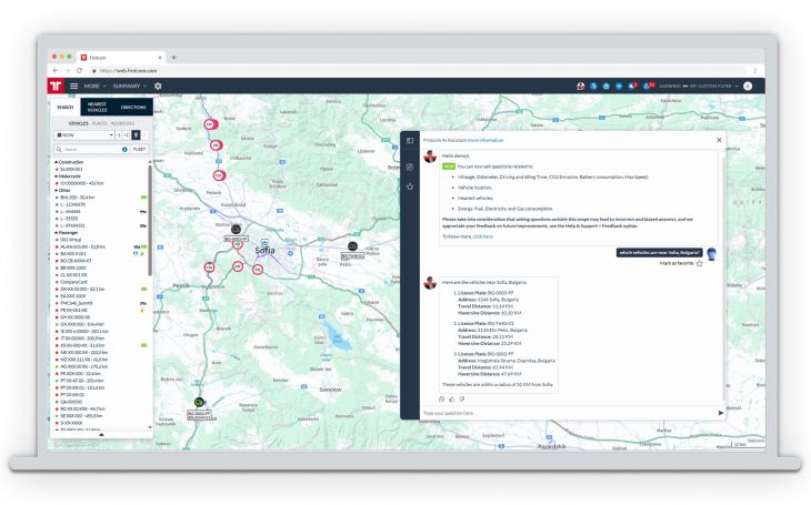 Frotcom AI Assistant - Frotcom